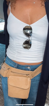 Load image into Gallery viewer, Vegan Tan Tool Style Fanny Pack